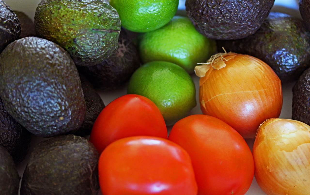 Guac ingredients