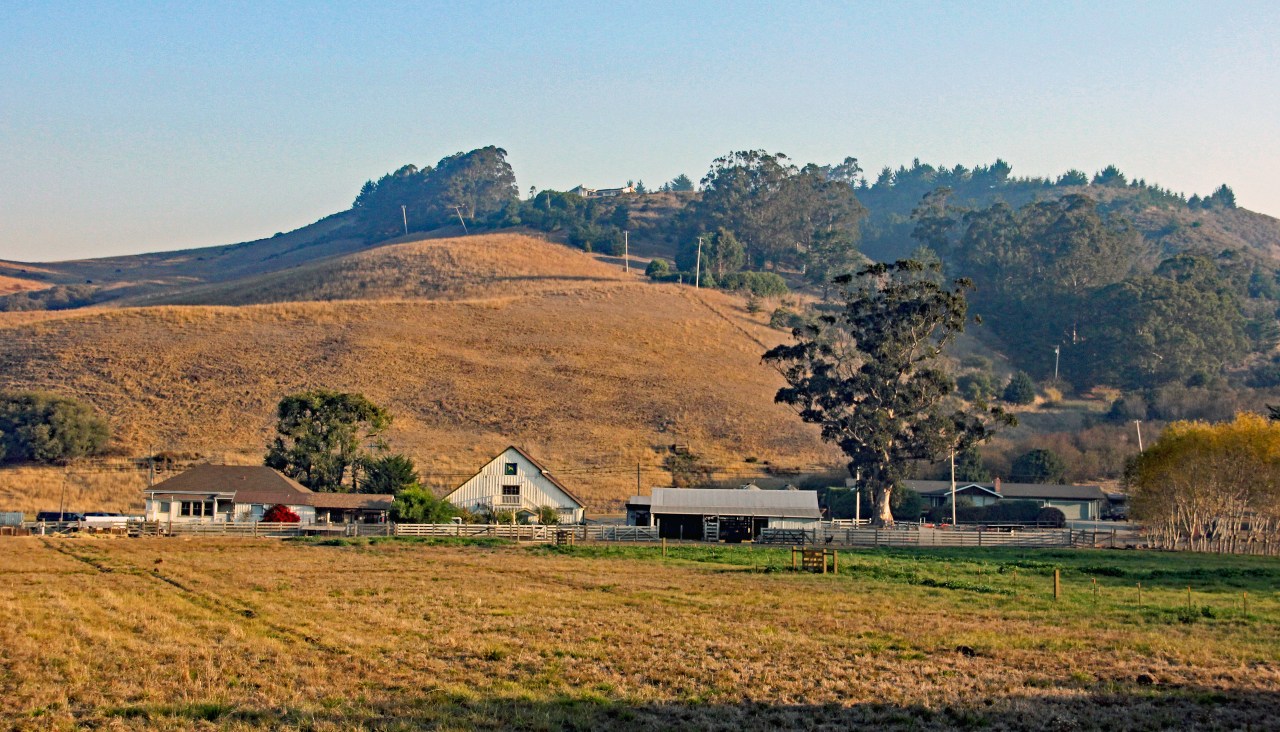 Pescadero farmhouse
