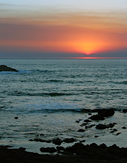 PIdgeon Point sunset 1