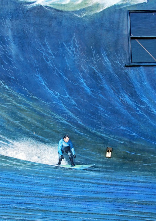 Surf Mural detail