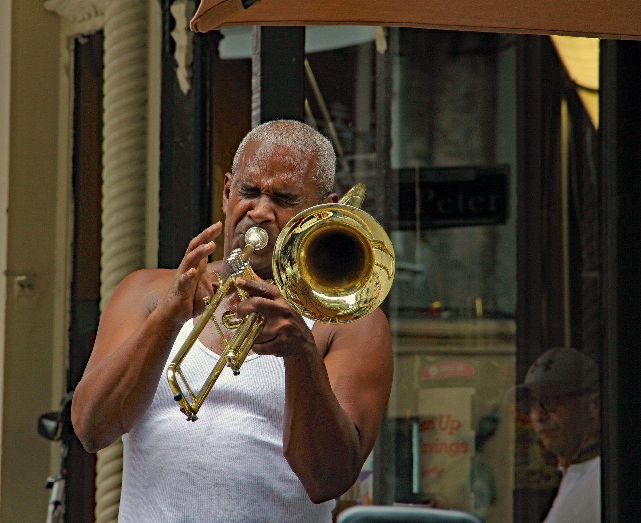 Trombone player