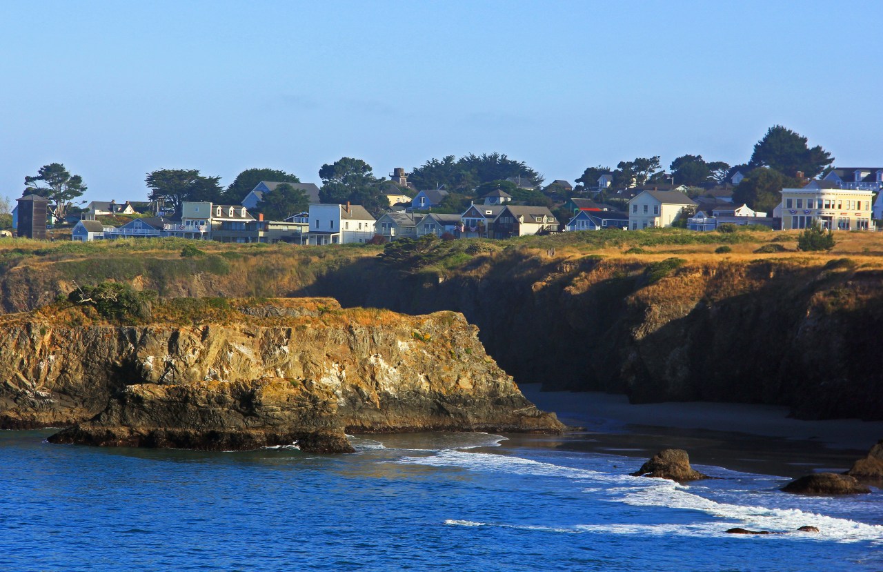 mendocino beach