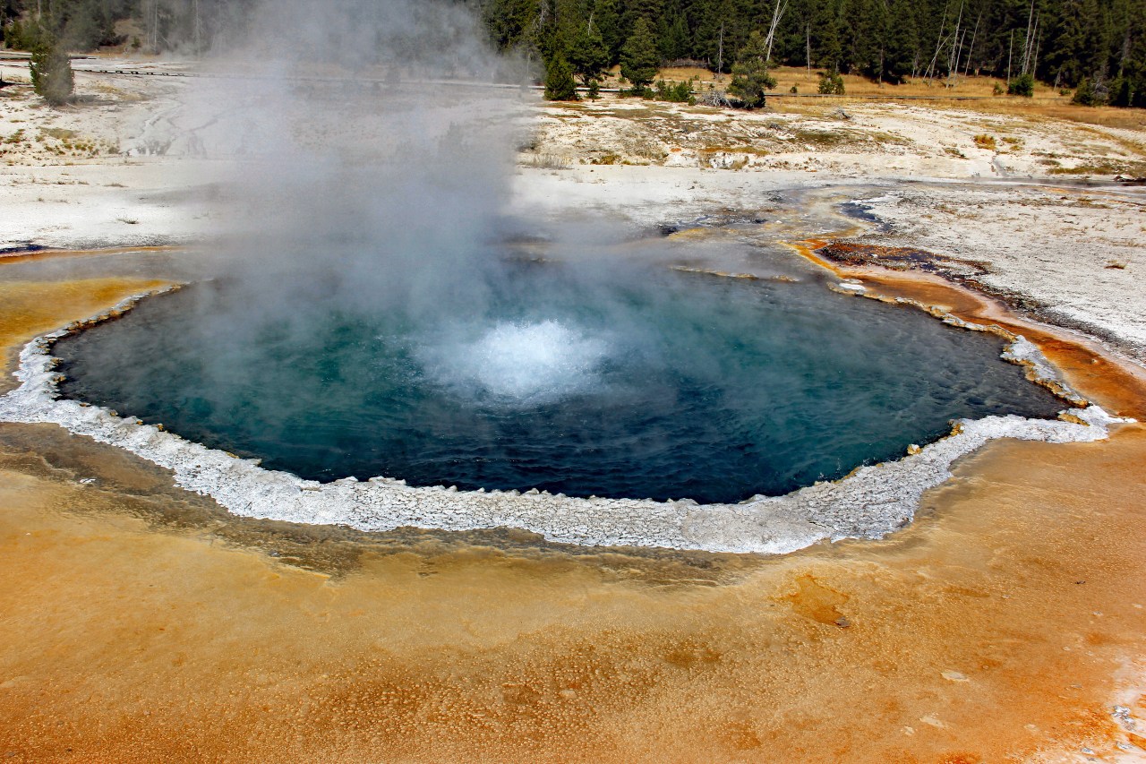 Crested Pool Upper Geyser Basin