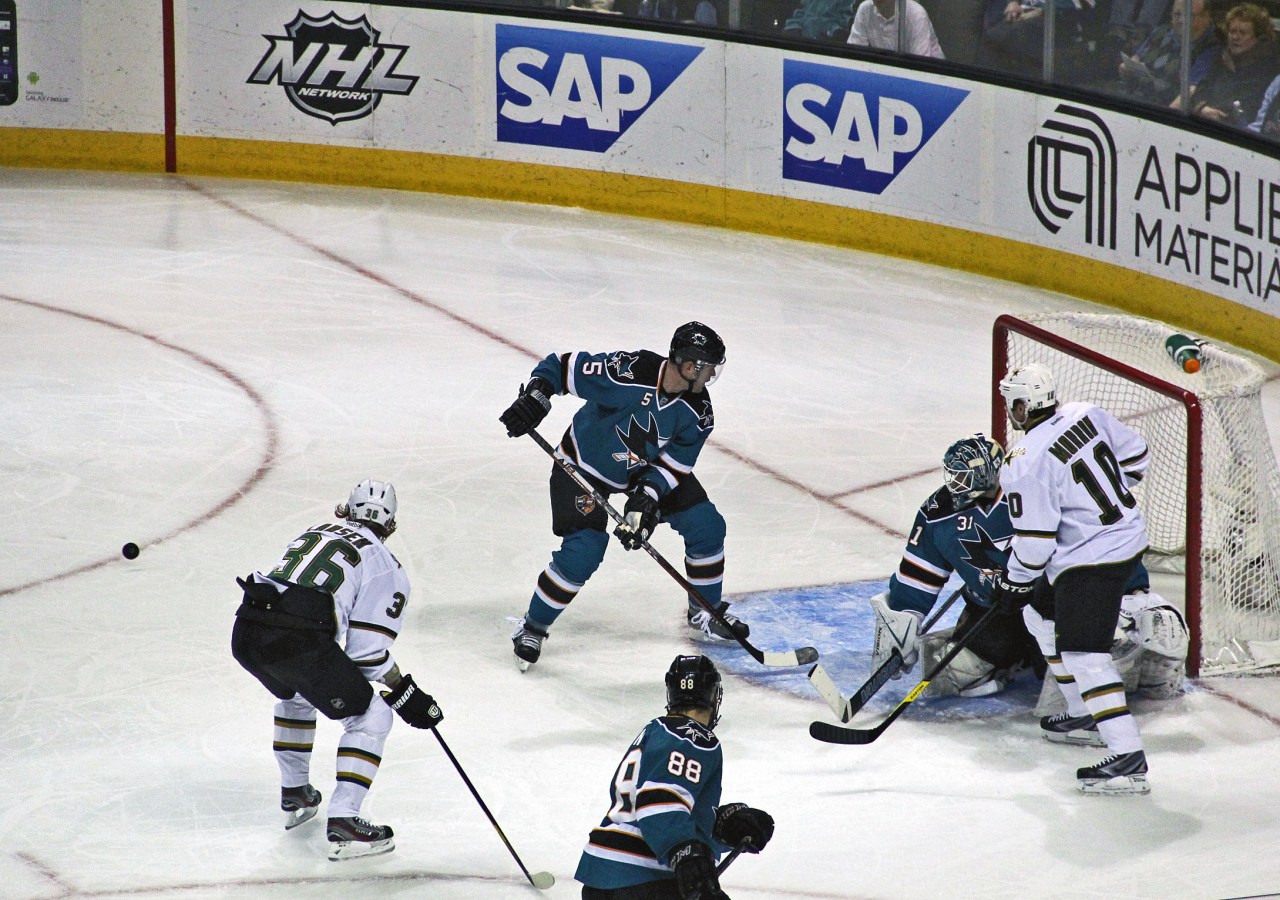 Action at the goal mouth