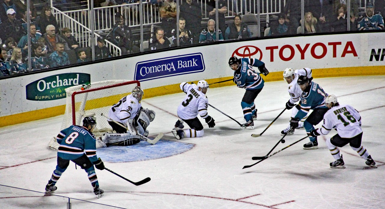 At the Dallas goal 2