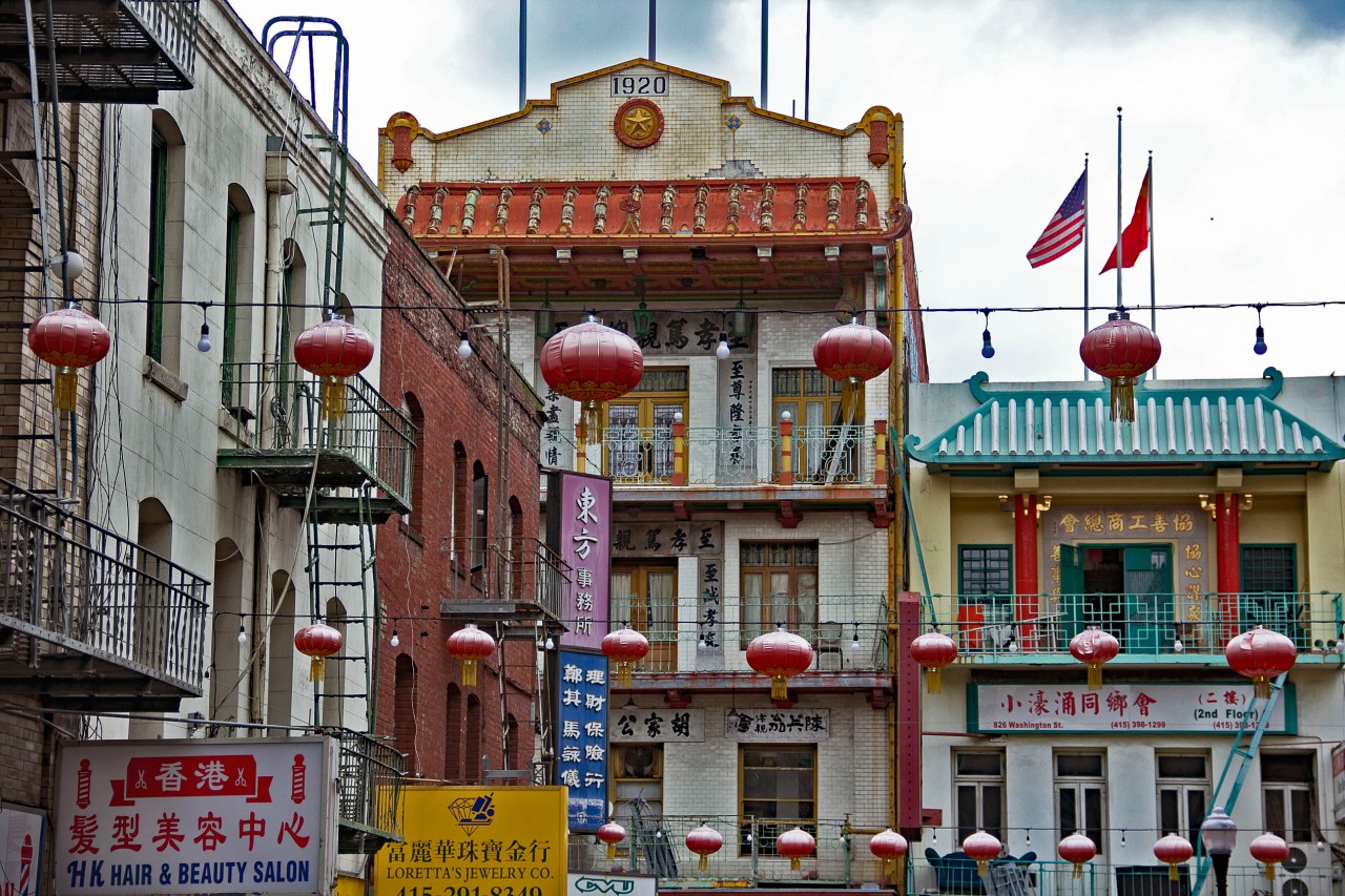 1920 building from Waverly