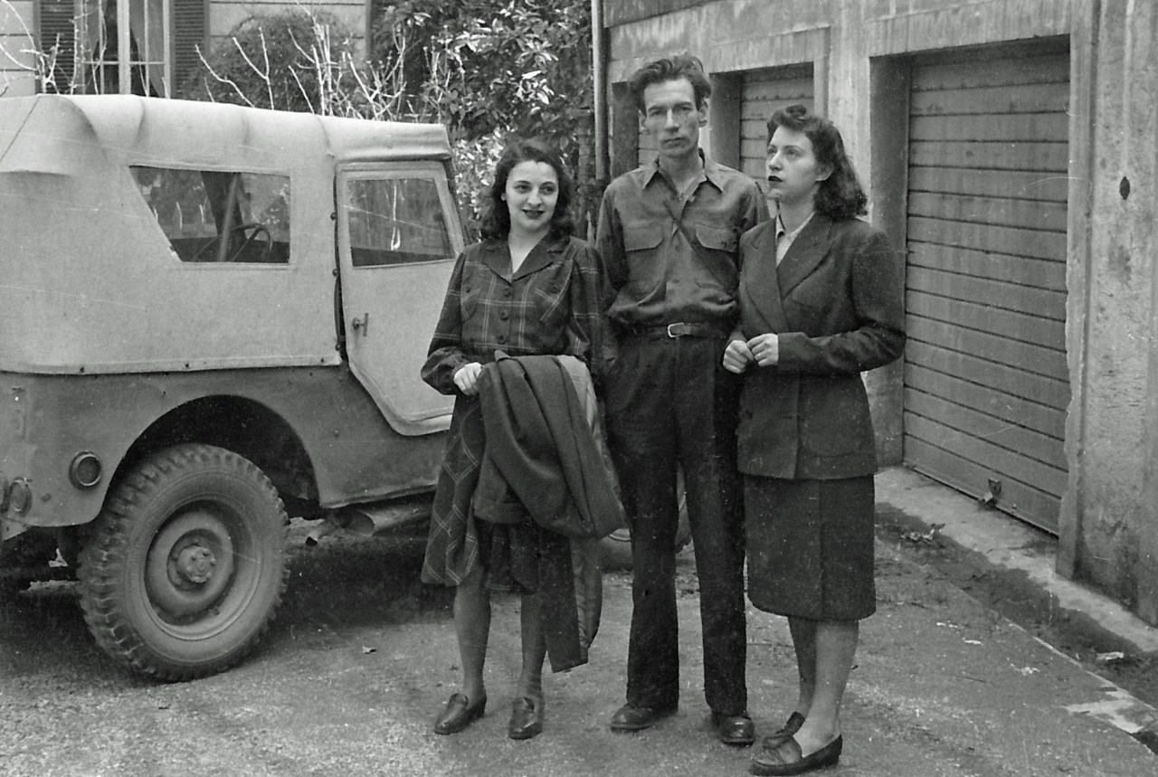 Richard and Livia Anderson Spring 1947 Rome