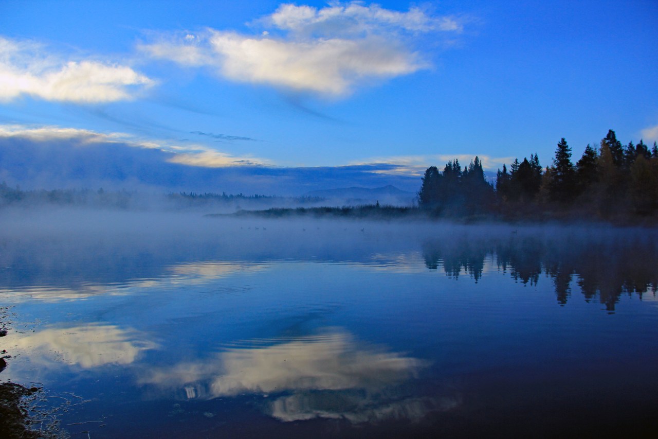 Fog on the Snake River