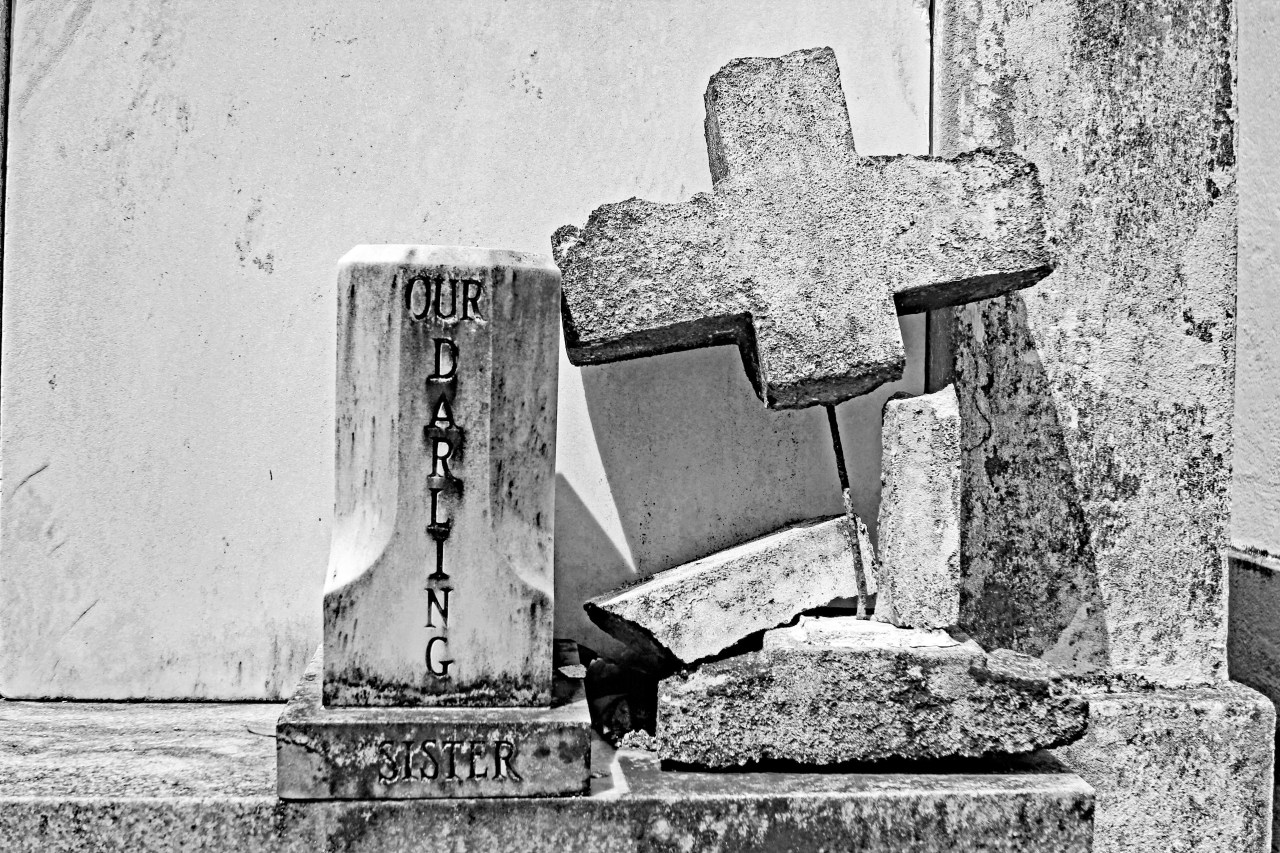 Darling sister B and W