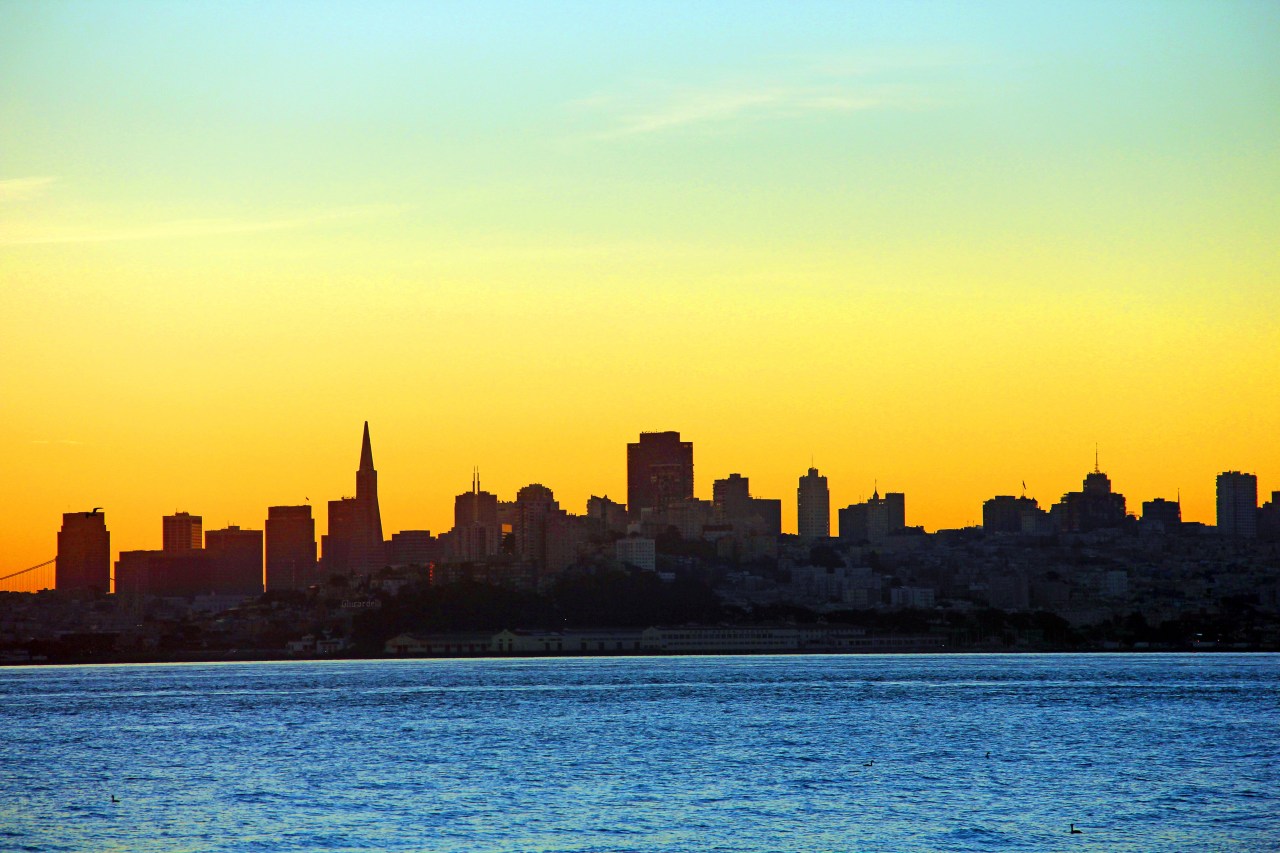 SF Skyline sunrise 1 copy
