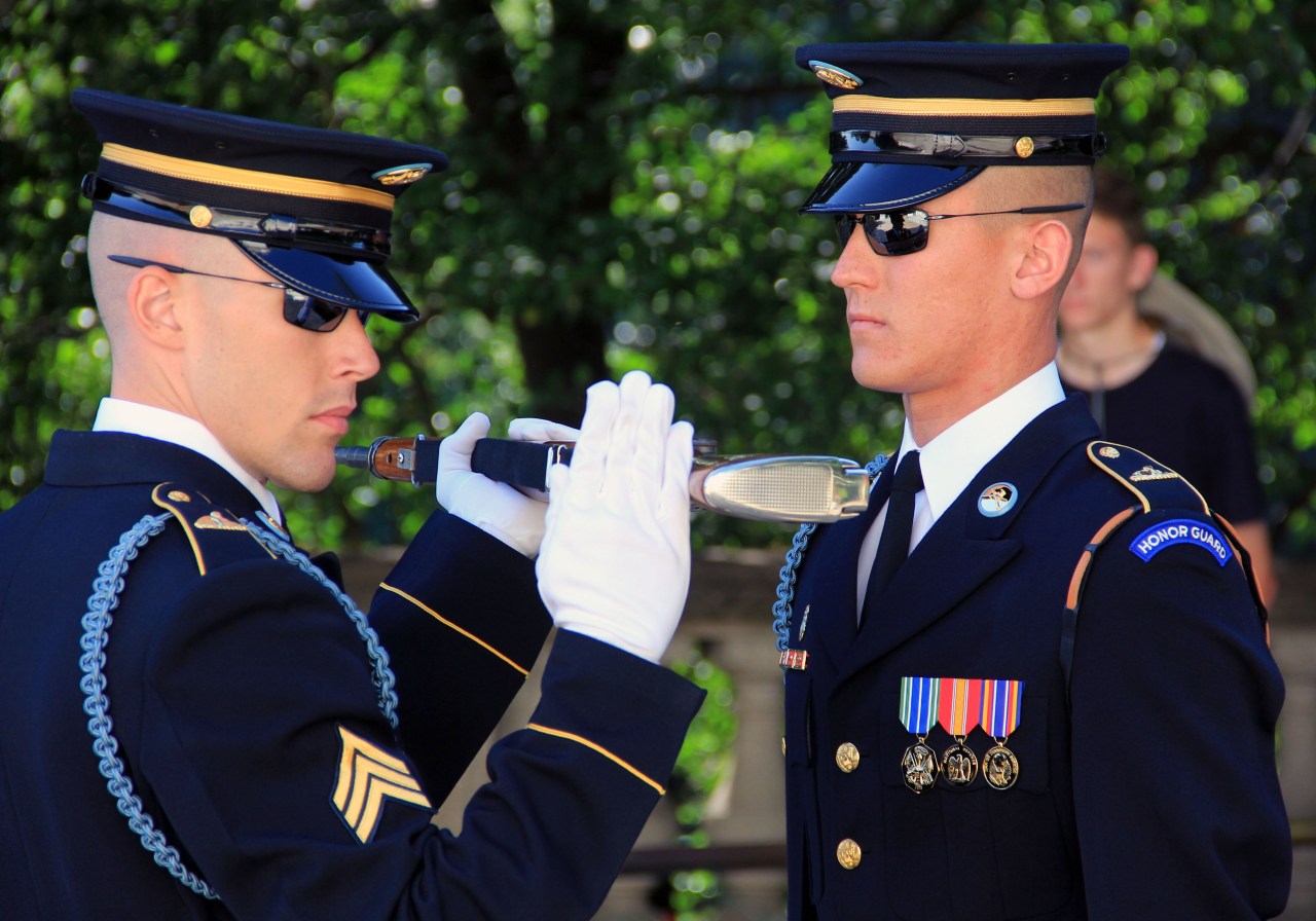 Arlington changing of the guard 4